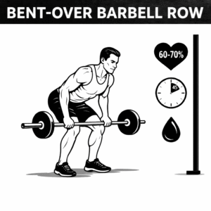 7 Best Row Exercises to Build Back Strength bent-over barbell row