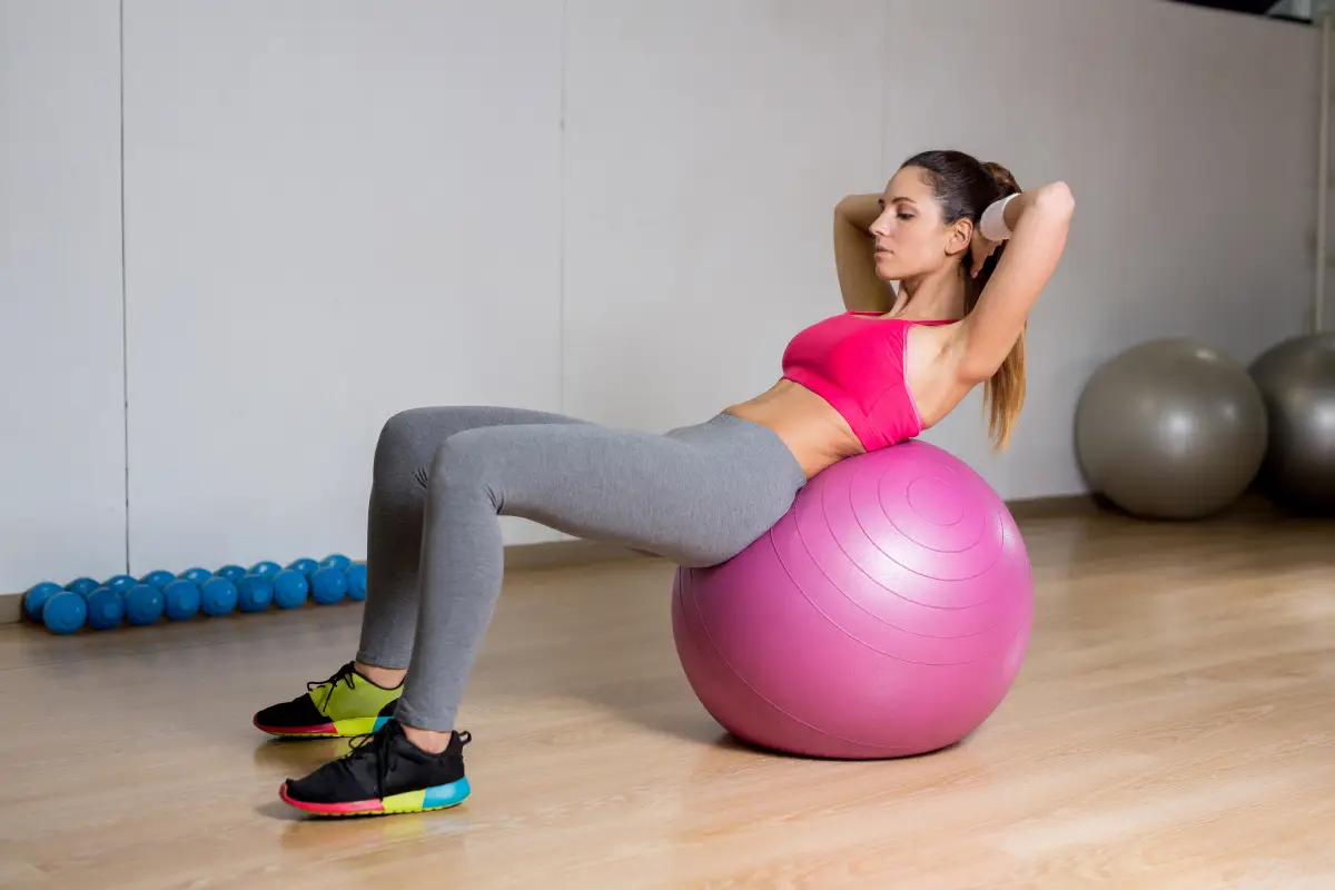 ball ab exercises