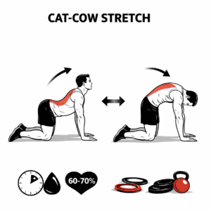 cat-cow stretch