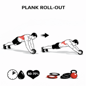 plank roll-out