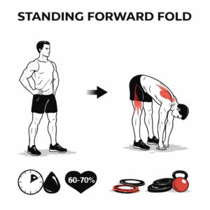 standing forward fold